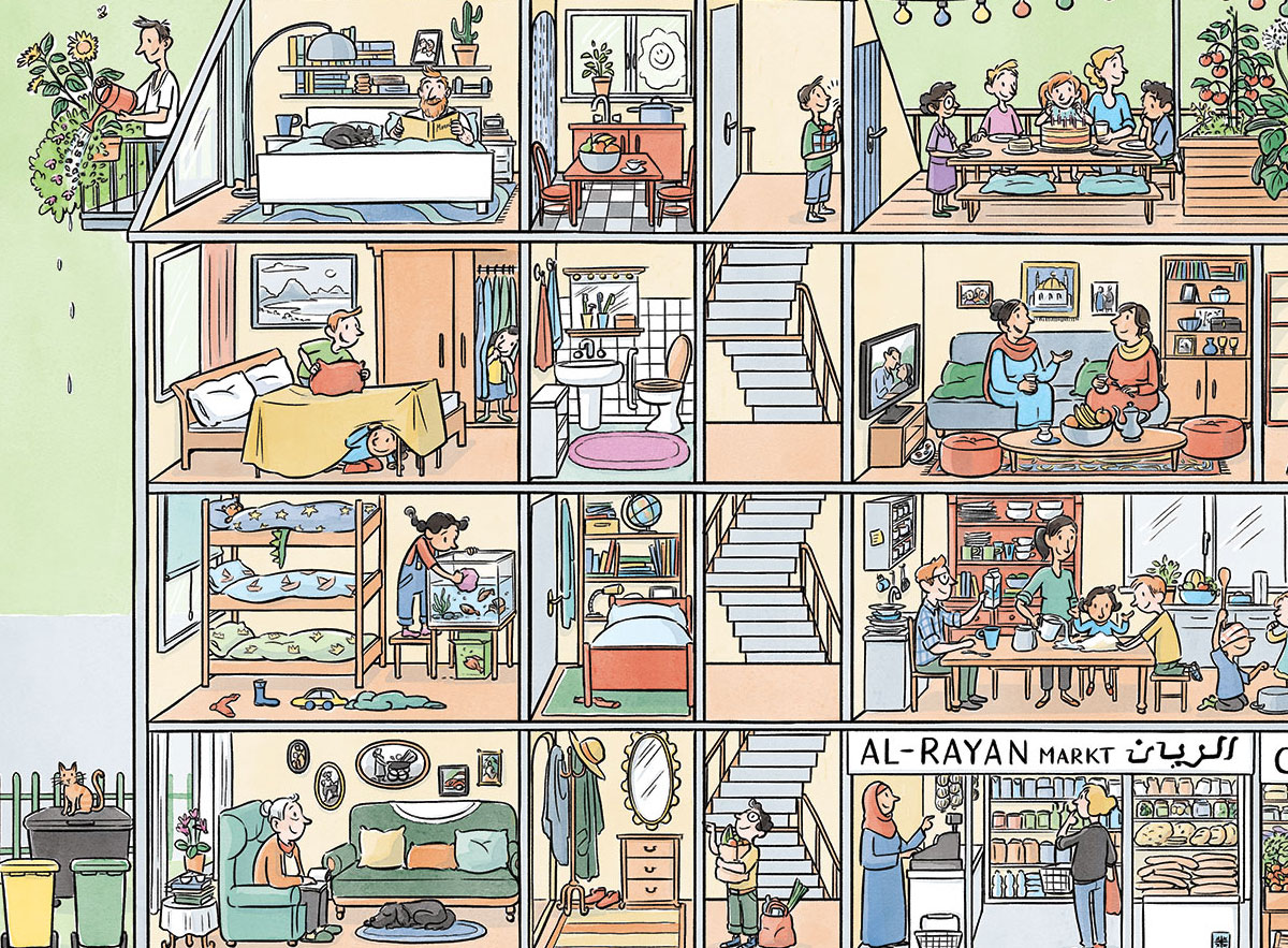 Wimmelbild / Stiftung Kinder forschen